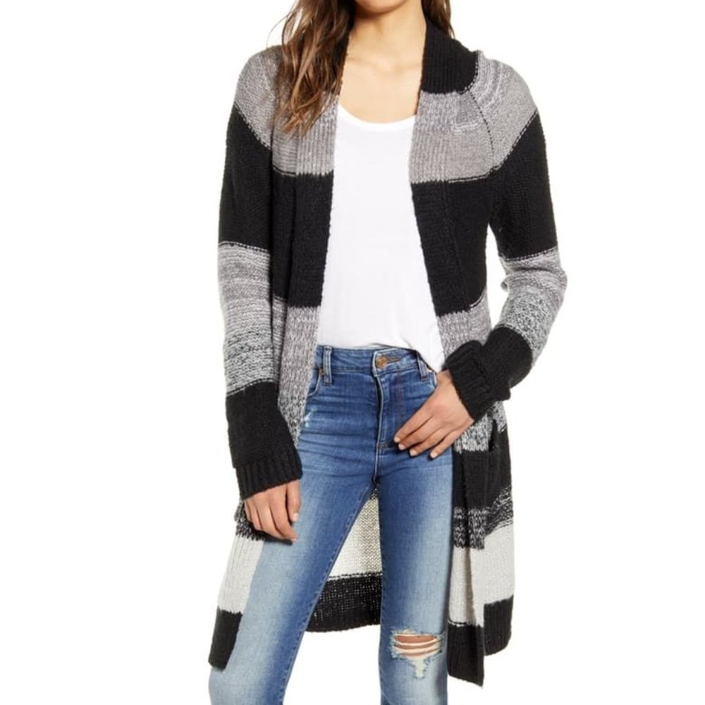 BP longline cardigan